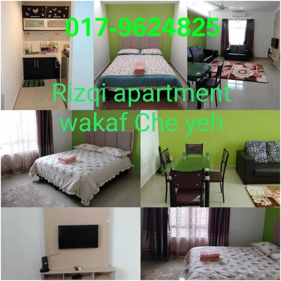 Risqi Apartment 2 Bedroom Wakaf Che Yeh Kota Bharu Kültér fotó