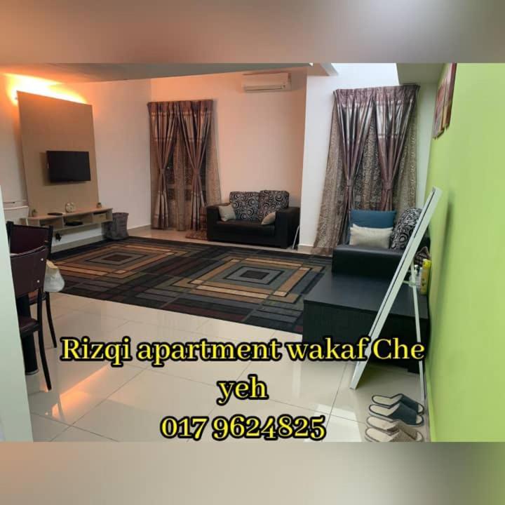 Risqi Apartment 2 Bedroom Wakaf Che Yeh Kota Bharu Kültér fotó
